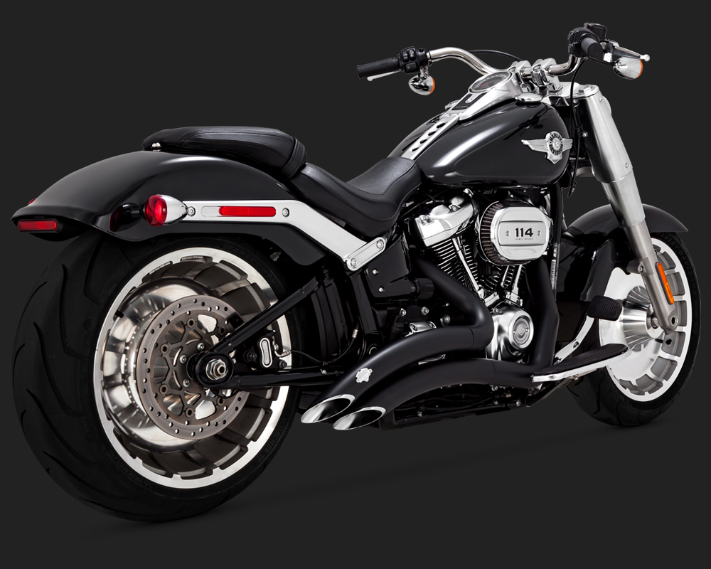 harley fatboy exhaust