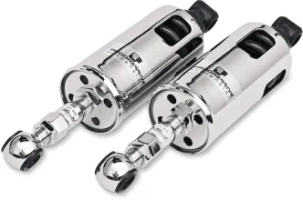 Progressive Suspension 422 Adjustable Standard Duty Shocks in Chrome Finish for 1989-1999 Softail Models (422-4035C)