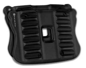 Roland Sands Design Nostalgia Rocker Box Covers In Black Ops For Harley Davidson 2004-2022 XL Sportster Motorcycles (0177-2023-SMB)