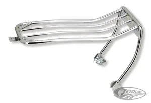 Zodiac Rear Luggage Rack For Harley Davidson 2000-2005 FXST (Except Deuce) & 2006 - Present FLST Softail Models (301023)