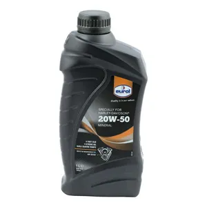 Eurol SAE 20W50 Mineral Motor Oil - 1 Litre For 1984-2022 Big Twin, 1986-2022 XL/XR Models (ARM027909)