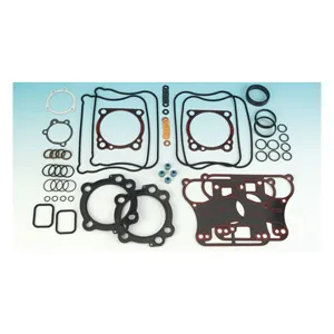 James Top-End Gasket Set for Evo Sportster - 88-90 XL1200 (Rubber Rocker Cover Gaskets & MLS Head Gaskets) - (17032-86-MLS)