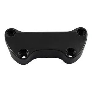 Doss Plain Handlebar Top Clamp In Black For 1973-2022 Harley Davidson Models (ARM649305)