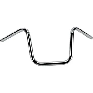 Drag Specialties 10 Inch Ape Hanger For Narrow Glide  25.4mm (1 inch) Handlebars in Chrome Finish (0601-1230)