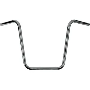 Drag Specialties 14 Inch Ape Hanger 25.4mm (1 inch) in Chrome Finish For 2008-2024 Road King & 2008-2013 Road Glide Models (0601-1220)