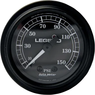 Legend Air Suspension Air Gauge In Black (2212-0484)