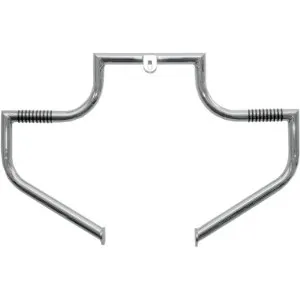 Lindby Linbar Front Highway Bars In Chrome Finish For 00-17 FLSTC, FLSTF and FLSTN (110-1)