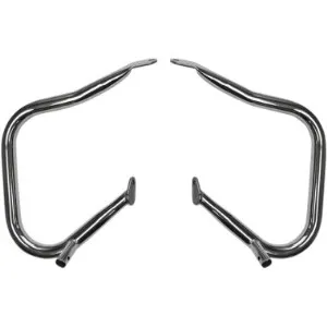 Drag Specialties Big Buffalo Rear Saddlebag Bars In Chrome Finish For 14-20 FLHTCU, FLHTK, FLHR (05060789)