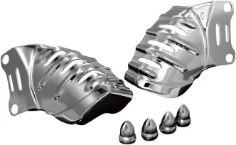 Kuryakyn Caliper Covers For Brembo Calipers In Chrome Finish (Pair) (7789)