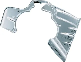 Kuryakyn Transmission Shrouds In Chrome Finish For Harley Davidson 2007-2008 Touring Motorcycles (7876)