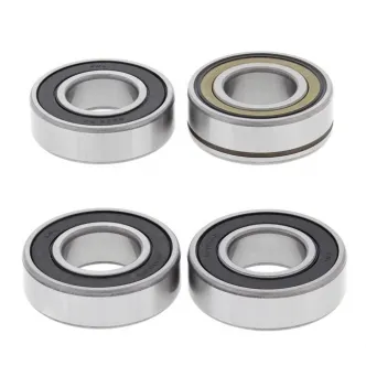 All Balls Rear Wheel Bearing And Seals Kit For 2008-2021 FLT/Touring Models (25-1692)