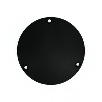 DOSS Domed 3 Hole Derby Cover in Wrinkle Black Finish For 1970-1998 B.T. Models (ARM306115)