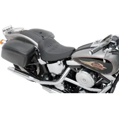 Drag Specialties Fender Skin With Flame Stitch Automotive-Grade Vinyl Center For 1984-1999 FXST,FLST, 1991-2005 FXD,FXDWG, 1984-1996 FLT,FLHT,FLHR (1405-0152)