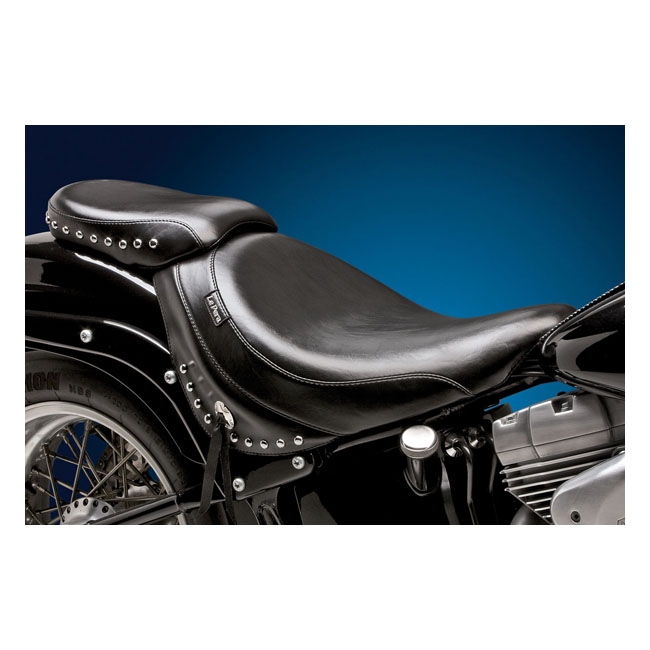 Le Pera Sanora Foam Solo With Skirt Seat For Harley Davidson 2006 2017 Softail 200mm Tire Excl