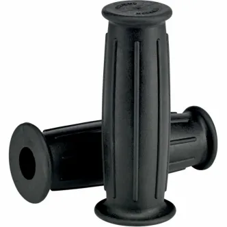 Lowbrow Customs GT Grips In Black For 1 Inch Handlebars (003038)