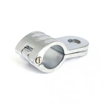 Highway Hawk Easy Clamp 32mm Chrome 1-1/4 Inch (68-196)