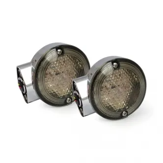 FLH Led Turnsignal in Chrome Finish (ARM407039)