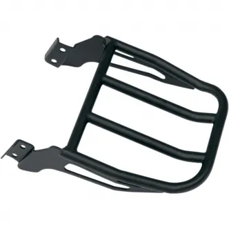 Motherwell Luggage Rack Sissybar in Matt Black Finish Finish For 2004-2022 XL, 2000-2017 Softail, 2006-2017 Dyna Models(MWL-165-MB)