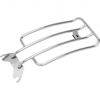 Motherwell 6 Inch Luggage Rack In Chrome Finish For HD Softail  2006-2017 FLSTC and 1997-2003 FLSTS Models (MWL-133-CH)