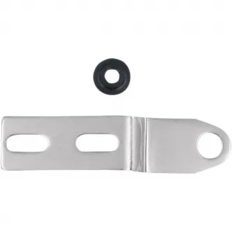 Mustang Seat Mounting Bracket Rear in Natural Chrome Finish For 2000-2005 FXST, 2000-2007 FLST (Except FXSTD/FLSTN, 2007 FLSTF) Models (78116)