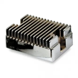 Transpo Solid-State Regulator 2-Pin Male in Chrome Finish For 1981-1988 B.T. models (ARM509509)