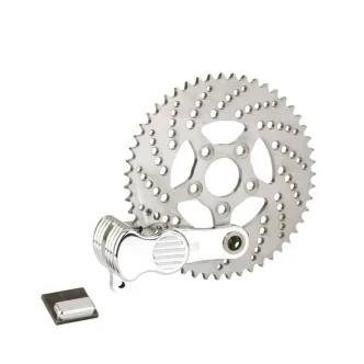 Kustom Tech Custom Sprocket Brake Kit With Black Caliper (03-011)