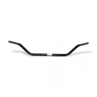 Fehling Flat Track Bar 1 Inch Handlebar 3-Hole in Black Finish For 1982-2020 Harley Davidson (Excluding 2008-2020 E-Throttle & 1988-2011 Springers) (C55-416B)