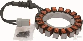 Motor Factory Stator 38 AMP For 1999-2003 Dyna, 2000 Softail Models (899998)