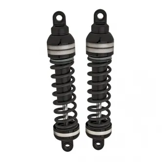 Progressive Suspension 944 Series 12.5 Inch Ultra Low Standard Duty Shocks in Black Finish For 2009-2021 Touring Models (944-4001UL)