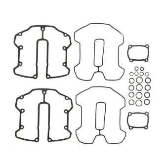 James Gasket Kit, Complete Rocker Cover Gasket Kit For 2018-2023 Softail, 2017-2023 Touring Models (JGI-17030-17) (OEM 17030-17)