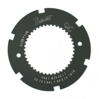 Barnett Scorpion Clutch Lock Plate For 1936-84 Big Twins (638-30-80036)