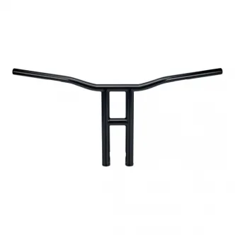 Biltwell Tyson XL 14 Inch Handlebar For In Black For 1982-2022 Harley Davidson Models (Excl. All E-Throttle) (6244-2013)