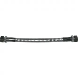 Magnum Crossover Fuel Line For 99-07 FLT/FLHT/FLHR In Stainless Sterling Chromite (0706-0027)