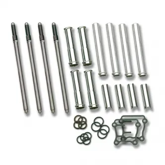 S&S TC Chromoly Pushrod & Cover Kit For 1999-2017 TCA/B STD Length Engines Models (93-5095)