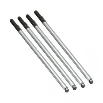 S&S Adjustable Chrome Moly Pushrod Set Standard Length (-7/16 Inch Length For 1986-1990 XL) For 1991-2003 XL Models (93-5022)