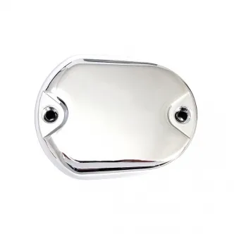 DOSS Chrome Front Hydraulic Brake Master Cylinder Cover For Harley Davidson 2004-2017 Sportster Models (ARM374409)