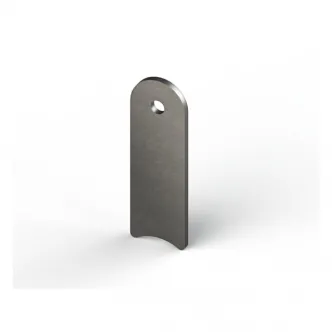 DOSS Laser Cut Steel Mounting Tab 3mm Thick, B=25,4mm / L=78mm, For 1.5 Inch Tubing (ARM769165)