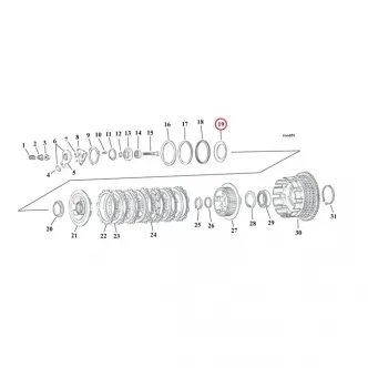 Barnett Heavy-Duty Clutch Spring Late 1984-1990 XL Models (502-00-01078)