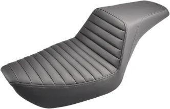 Saddlemen Tuck-And-Roll 2-Up Seat In Black For Harley Davidson 1996-2003 FXD Dyna Models (Except FXDWG) (896-04-171)