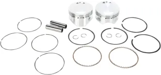 S&S 4 Inch Bore Standard Size Piston Kit For S&S 113 Inch SSW Engines & Limited Edition Anniversary S&S 110 Inch SE Engine (92-1410)