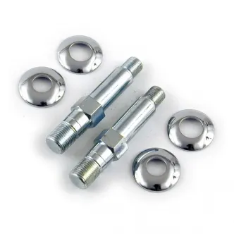 DOSS Lower Shock Stud Kit For 2 Shocks in Zinc Finish For 1956-1974 XL Models (ARM710549)