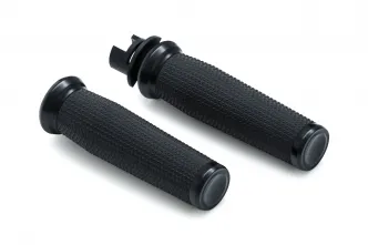 Kuryakyn Thresher Grips For Indian 2014-2017 Chief Classic, Chieftain, Dark Horse, Springfield & Vintage In Black (5945)