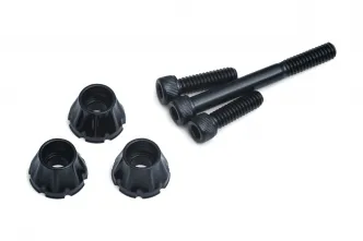 Kuryakyn Decorative Windshield Screws In Gloss Black Finish For Harley Davidson 2015-2023 FLTRX & FLTRXS Road Glides (5722)