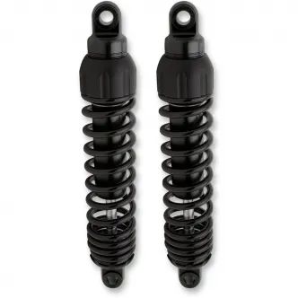 Progressive Suspension 444 Series 12 Inch Heavy Duty Shocks in Black Finish For 2015-2018 Indian Scout, 2016-2018 Scout Sixty Models (444-4250B)