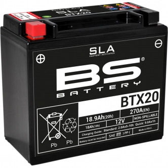 Batterie moto lithium 12v BS Ion BSLI 14 - HONDA 1100 CRF L AFRICA TWIN  2020-2023