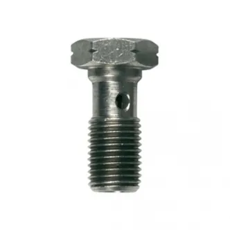 Goodridge M10 x 1.25 Banjo Bolt in Stainless Steel Finish For 2004-2009 XL, 2008-2009 XR1200 Models (ARM448029)