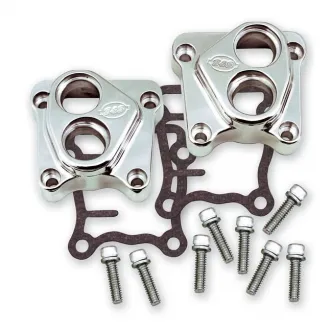 S&S Twin Cam Billet Tappet Block Set in Polished Finish For 1999-2017 Twin Cam Models (Sold as a Set) (33-5601)