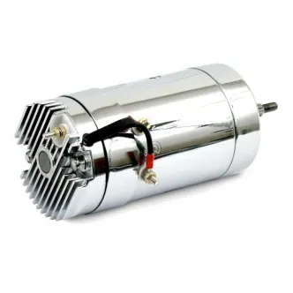 DOSS Generator With Build-In Regulator 12V in Chrome Finish For 1965-1969 B.T., 1965-1981 XL Models (ARM393009)