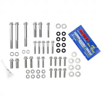 Feuling External Engine Fastener Kit in Stainless Steel For 1985-1999 Evolution Big Twin Models (3069)