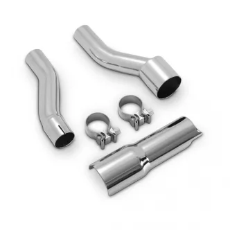 Vance & Hines, Power Dual Trike Adapter Kit in Chrome Finish For 2017-2020 FLHTCUTG Tri Glide And FLTR Freewheeler Trike Models (16784)